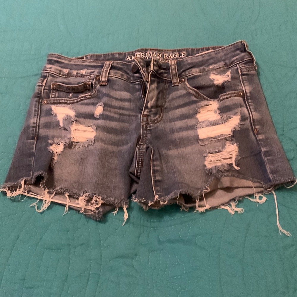American Eagle Distressed Shorts